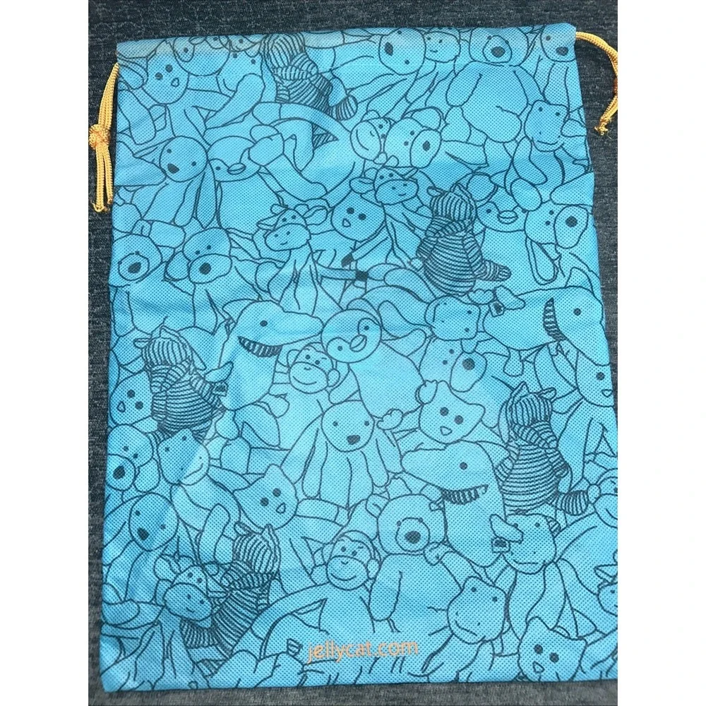 Jellycat London Blue Drawstring Dust Bag Pouch 15
